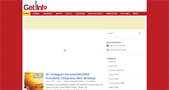 Desktop Screenshot of getchennai.info
