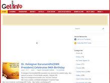 Tablet Screenshot of getchennai.info